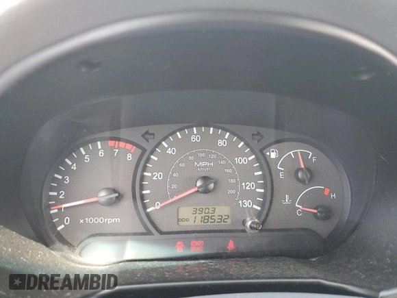 2005 Hyundai Accent GLS with VIN KMHCG45C65U576674, listed as a Copart auction lot 50726074 with 118,532 mi miles and Non Repairable. Bid and sale history available at carsss.com. Image 9.