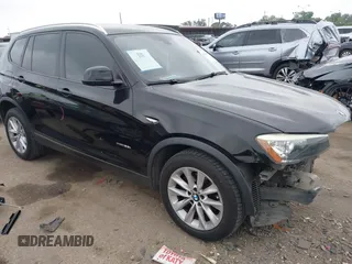 2017 BMW X3 xDrive28i z VIN 5UXWX9C32H0T16557, wystawiony jako IAAI lot #41934755 z przebiegiem 131 559 mil mil oraz . Historia ofert i sprzedaży dostępna na DreamBid. Obrazek 1.