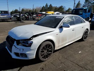 2016 Audi A4 Premium with VIN WAUBFAFL7GN013787, listed as a Copart auction lot 44572705 with 97,494 mi miles and Salvage Title. Bid and sale history available at carsss.com. Image 1.