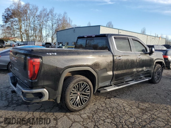2022 GMC Sierra 1500 Limited SLT with VIN 3GTU9DEL7NG118552, listed as a Copart auction lot 88936075 with 36,462 mi miles and Salvage Title. Bid and sale history available at carsss.com. Image 3.