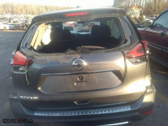 2018 Nissan Rogue S with VIN 5N1AT2MT0JC711088, listed as a IAAI auction lot 41166615 with 130,347 mi miles. Bid and sale history available at carsss.com. Image 16.