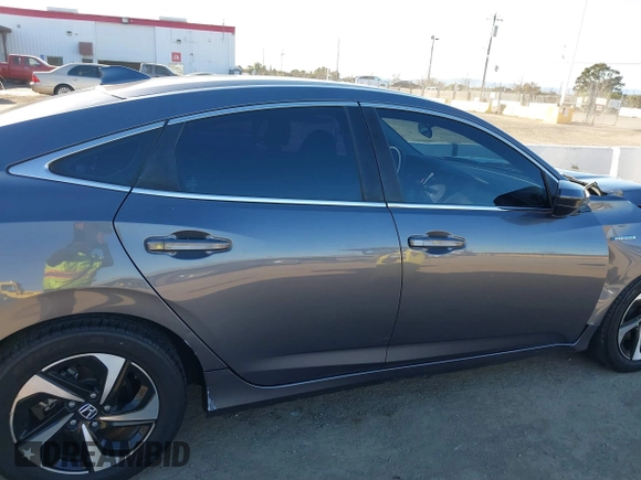 2021 Honda Insight EX with VIN 19XZE4F59ME011319, listed as a IAAI auction lot 41736121 with 118,122 mi miles and . Bid and sale history available at carsss.com. Image 14.