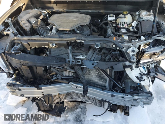 2023 GMC Acadia SLT with VIN 1GKKNMLSXPZ262018, listed as a Copart auction lot 41457865 with 20,694 mi miles and Salvage Title. Bid and sale history available at DreamBid. Image 12.