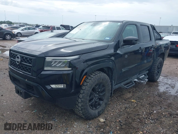 2023 Nissan Frontier SV with VIN 1N6ED1EJ2PN626418, listed as a IAAI auction lot 41883955 with 30,918 mi miles and . Bid and sale history available at DreamBid. Image 18.