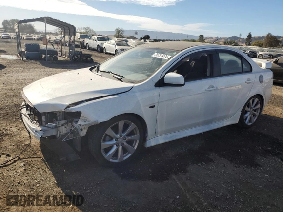 2013 Mitsubishi Lancer GT with VIN JA32U8FW6DU022279, listed as a Copart auction lot 78751474 with 139,136 mi miles and Salvage Title. Bid and sale history available at carsss.com. Image 1.