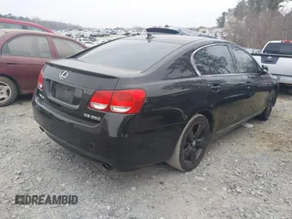 2008 Lexus GS 350 with VIN JTHBE96S280042851, listed as a IAAI auction lot 41775475 with 266,087 mi miles. Bid and sale history available at carsss.com. Image 4.