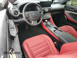 2024 Lexus RC with VIN JTHGZ5BC6R5027517, listed as a Copart auction lot 43978545 with 3,788 mi miles and Salvage Title. Bid and sale history available at carsss.com. Image 8.