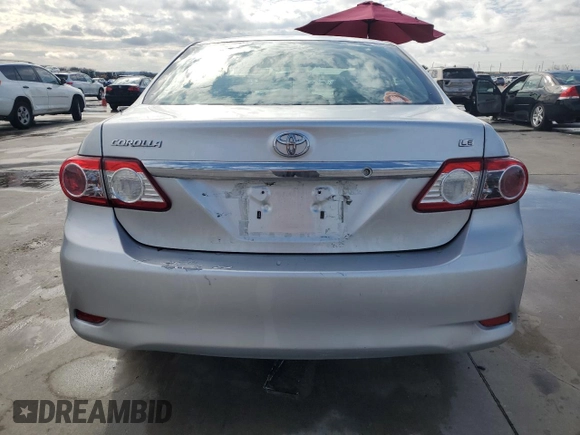 2011 Toyota Corolla L with VIN JTDBU4EEXBJ090831, listed as a Copart auction lot 42156935 with 144,697 mi miles and Salvage Title. Bid and sale history available at carsss.com. Image 6.