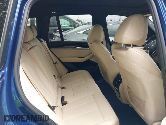 2018 BMW X3 xDrive30i with VIN 5UXTR9C53JLC80951, listed as a IAAI auction lot 41923309 with 98,057 mi miles and . Bid and sale history available at DreamBid. Image 8.