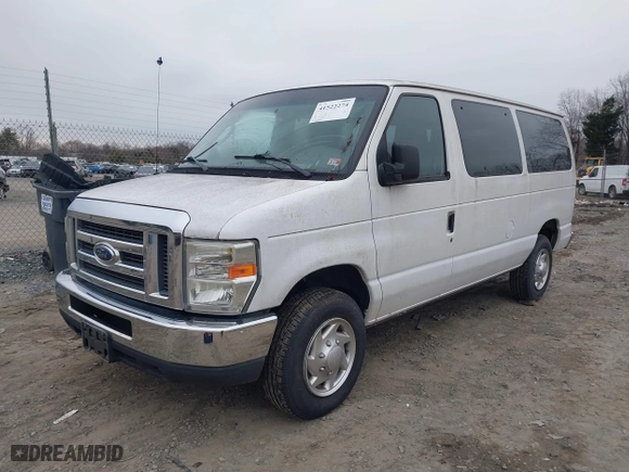 2010 Ford Econoline Wagon XL with VIN 1FBNE3BL2ADA77919, listed as a IAAI auction lot 41522274 with 141,286 mi miles. Bid and sale history available at carsss.com. Image 17.