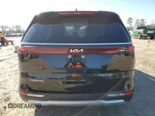 2024 Kia Carnival LX with VIN KNDNB4H39R6422610, listed as a Copart auction lot 88720325 with 15,946 mi miles and Salvage Title. Bid and sale history available at carsss.com. Image 6.