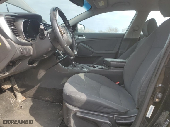 2014 Kia Optima Hybrid LX with VIN KNAGM4AD3E5066447, listed as a Copart auction lot 47736625 with 217,600 mi miles and Salvage Title. Bid and sale history available at carsss.com. Image 7.