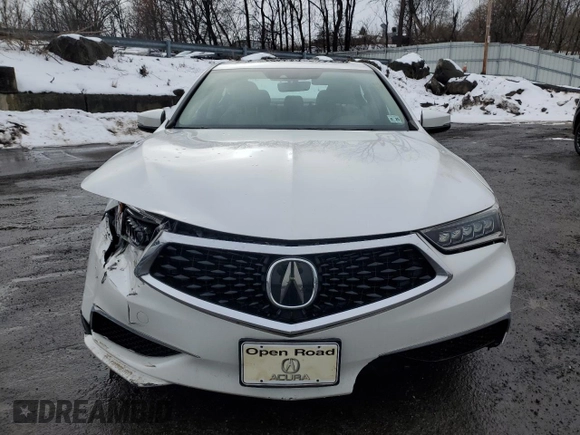 2020 Acura TLX with VIN 19UUB1F3XLA013194, listed as a Copart auction lot 45175525 with 61,071 mi miles and Salvage Title. Bid and sale history available at carsss.com. Image 5.