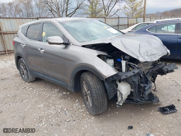 2013 Hyundai Santa Fe Sport with VIN 5XYZTDLB9DG065805, listed as a IAAI auction lot 41838398 with 103,436 mi miles. Bid and sale history available at carsss.com. Image 1.
