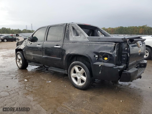 2008 Chevrolet Avalanche LTZ with VIN 3GNEC12088G166927, listed as a Copart auction lot 78618114 with 0 mi miles and Salvage Title. Bid and sale history available at carsss.com. Image 2.