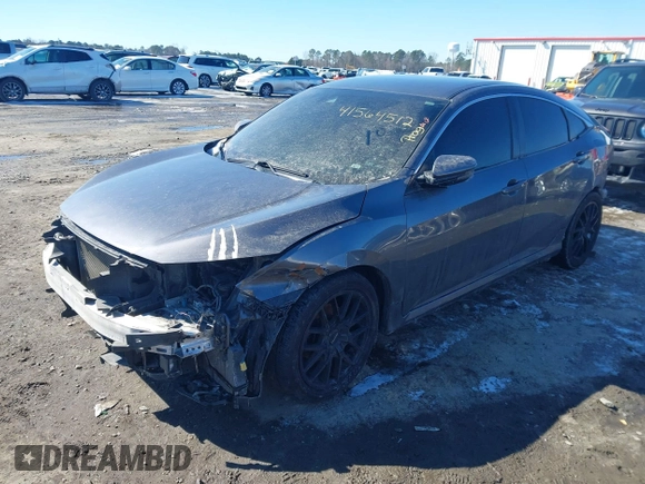 2019 Honda Civic Sedan LX with VIN 2HGFC2F61KH533807, listed as a IAAI auction lot 41564512 with 190,994 mi miles. Bid and sale history available at carsss.com. Image 18.