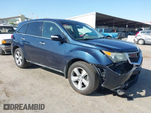 2013 Acura MDX Tech Pkg with VIN 2HNYD2H31DH503727, listed as a IAAI auction lot 41997136 with 121,242 mi miles. Bid and sale history available at carsss.com. Image 1.