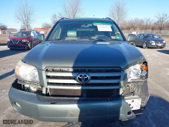 2006 Toyota Highlander w/3rd Row with VIN JTEEP21AX60137312, listed as a IAAI auction lot 41456126 with 130,023 mi miles. Bid and sale history available at carsss.com. Image 12.