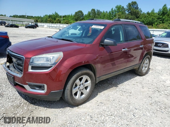 2015 GMC Acadia SLE с VIN 1GKKRPKD0FJ288388, выставлен на аукционе Copart как лот 57859255 с пробегом Не указан миль и Списание • Salvage title. История ставок и продаж доступна на DreamBid. Изображение 1.