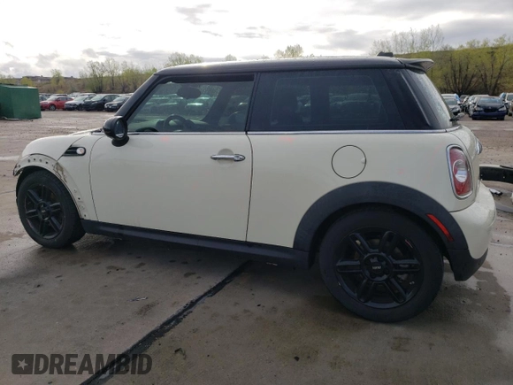 2012 MINI Hardtop with VIN WMWSU3C51CT186184, listed as a Copart auction lot 55090935 with 100,669 mi miles and Salvage Title. Bid and sale history available at DreamBid. Image 2.