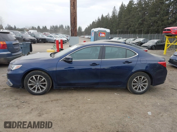 2020 Acura TLX with VIN 19UUB1F37LA011614, listed as a IAAI auction lot 41573392 with 66,575 mi miles. Bid and sale history available at carsss.com. Image 14.