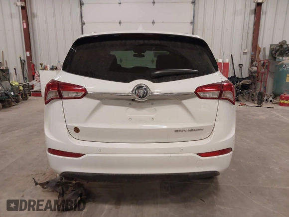 2019 Buick Envision Essence with VIN LRBFXCSA1KD033015, listed as a IAAI auction lot 41889135 with 43,417 mi miles and . Bid and sale history available at carsss.com. Image 16.