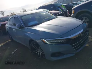 2021 Honda Accord Touring with VIN 1HGCV3F91MA002413, listed as a IAAI auction lot 40682887 with 101,653 mi miles and . Bid and sale history available at DreamBid. Image 1.