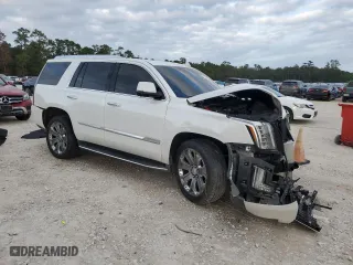2016 Cadillac Escalade Luxury Collection with VIN 1GYS4BKJ9GR329391, listed as a Copart auction lot 79557564 with 94,624 mi miles and Salvage Title. Bid and sale history available at carsss.com. Image 4.