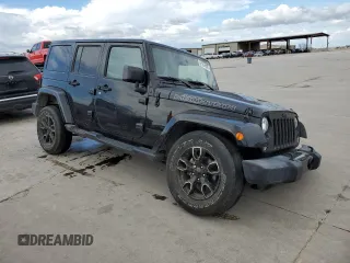 2017 Jeep Wrangler Unlimited Sahara with VIN 1C4BJWEG6HL640223, listed as a Copart auction lot 51054385 with 73,797 mi miles and Clean Title. Bid and sale history available at carsss.com. Image 4.