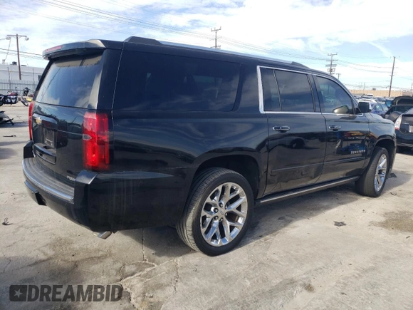 2019 Chevrolet Suburban LT with VIN 1GNSCJKCXKR120066, listed as a Copart auction lot 46189725 with 78,830 mi miles and Salvage Title. Bid and sale history available at carsss.com. Image 3.