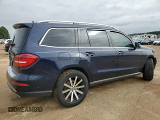 2017 Mercedes-Benz GLS 450 with VIN 4JGDF6EE6HA866956, listed as a Copart auction lot 47893135 with 86,817 mi miles and Salvage title. Bid and sale history available at DreamBid. Image 3.
