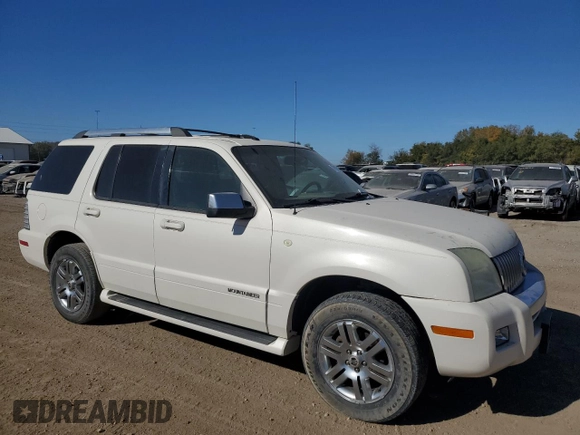 2007 Mercury Mountaineer Premier with VIN 4M2EU48867UJ00175, listed as a Copart auction lot 76108024 with 248,644 mi miles and Salvage Title. Bid and sale history available at carsss.com. Image 4.