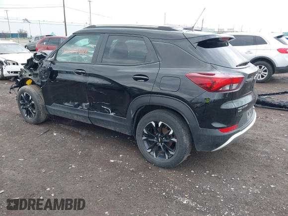2022 Chevrolet TrailBlazer LT with VIN KL79MRSL0NB082375, listed as a IAAI auction lot 42124688 with 85,253 mi miles and . Bid and sale history available at DreamBid. Image 3.
