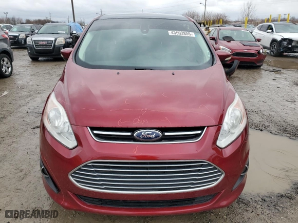 2015 Ford C-Max Hybrid SEL with VIN 1FADP5BU0FL116340, listed as a Copart auction lot 43502805 with 156,379 mi miles and Non Repairable. Bid and sale history available at carsss.com. Image 5.