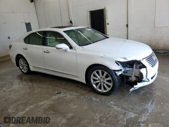 2012 Lexus LS 460 z VIN JTHCL5EF1C5014428, wystawiony jako Copart lot #60993515 z przebiegiem 110 429 mil mil oraz Szkoda całkowita • Salvage title. Historia ofert i sprzedaży dostępna na DreamBid. Obrazek 4.