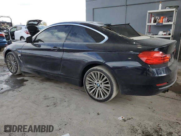 2015 BMW 4 Series 428i xDrive с VIN WBA3N5C51FK197659, выставлен на аукционе Copart как лот 45290375 с пробегом 77 068 миль миль и Списание • Salvage title. История ставок и продаж доступна на DreamBid. Изображение 2.