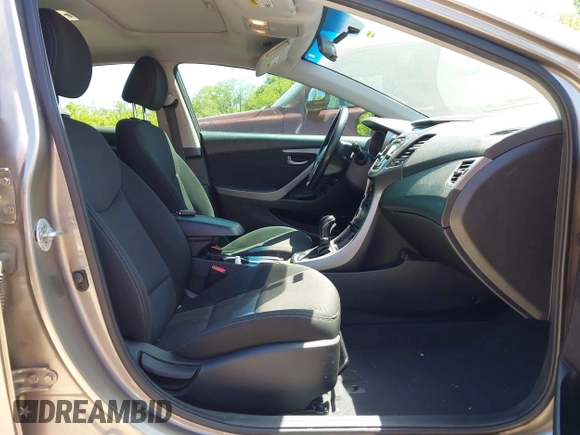 2016 Hyundai Elantra SE with VIN 5NPDH4AE3GH709935, listed as a IAAI auction lot 42292751 with 158,140 mi miles and . Bid and sale history available at DreamBid. Image 5.