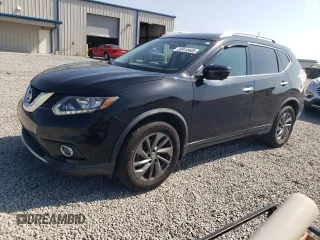 2016 Nissan Rogue SV z VIN KNMAT2MV3GP733707, wystawiony jako Copart lot #52910405 z przebiegiem 112 052 mil mil oraz Szkoda całkowita • Salvage title. Historia ofert i sprzedaży dostępna na DreamBid. Obrazek 1.