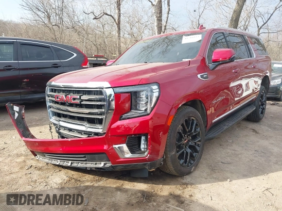 2023 GMC Yukon XL SLT z VIN 1GKS2GKDXPR314163, wystawiony jako IAAI lot #41716933 z przebiegiem 42 963 mil mil oraz . Historia ofert i sprzedaży dostępna na DreamBid. Obrazek 18.