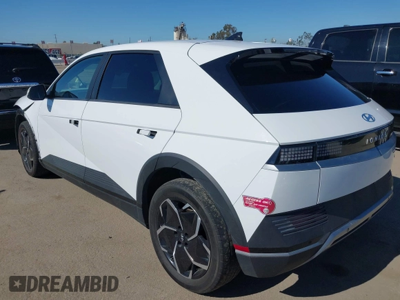 2023 Hyundai Ioniq 5 SE with VIN KM8KMDAF3PU176448, listed as a IAAI auction lot 42218598 with 65,321 mi miles and . Bid and sale history available at DreamBid. Image 3.
