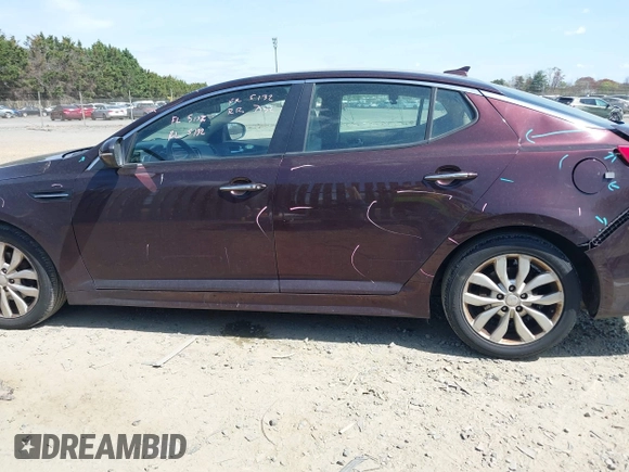 2015 Kia Optima EX with VIN 5XXGN4A70FG392200, listed as a IAAI auction lot 41922894 with 237,454 mi miles. Bid and sale history available at carsss.com. Image 14.