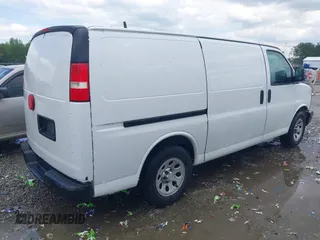 2013 Chevrolet Express Cargo Van with VIN 1GCSGAFX5D1173625, listed as a IAAI auction lot 41925806 with 365,298 mi miles. Bid and sale history available at carsss.com. Image 4.