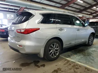 2014 Infiniti QX60 with VIN 5N1AL0MM0EC535839, listed as a Copart auction lot 83024644 with 121,613 mi miles and Salvage Title. Bid and sale history available at carsss.com. Image 3.