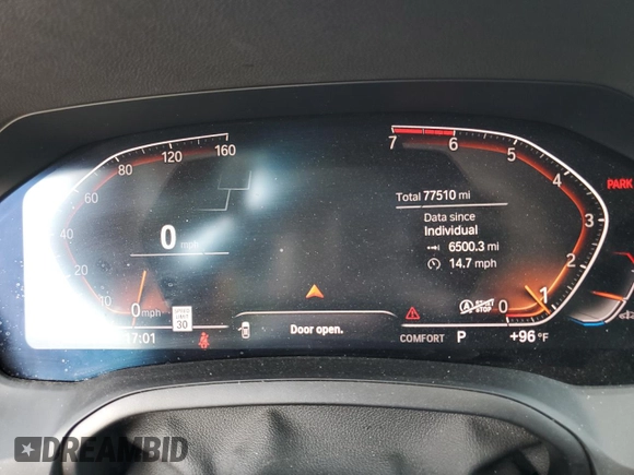 2020 BMW 3 Series 330i z VIN 3MW5R1J05L8B41251, wystawiony jako Copart lot #55253715 z przebiegiem 77 510 mil mil oraz Szkoda całkowita • Salvage title. Historia ofert i sprzedaży dostępna na DreamBid. Obrazek 9.