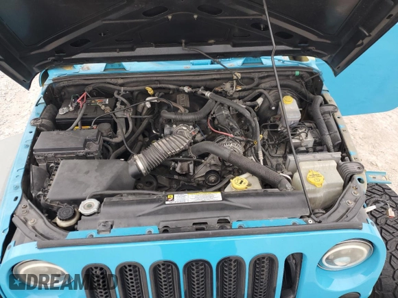 2008 Jeep Wrangler X with VIN 1J4FA24148L546536, listed as a Copart auction lot 43790775 with 159,364 mi miles and Salvage Title. Bid and sale history available at DreamBid. Image 12.