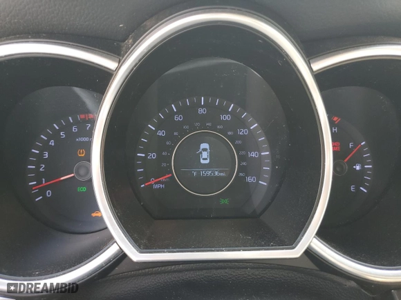 2014 Kia Optima EX with VIN 5XXGN4A75EG336204, listed as a Copart auction lot 51750565 with 159,536 mi miles and Salvage Title. Bid and sale history available at carsss.com. Image 9.
