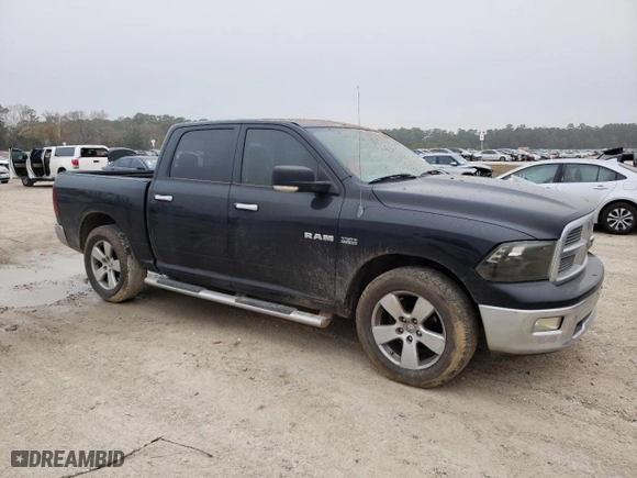 2009 Dodge Ram 1500 SLT with VIN 1D3HB13T89S701516, listed as a Copart auction lot 81633723 with 138,256 mi miles and Salvage Title. Bid and sale history available at carsss.com. Image 4.