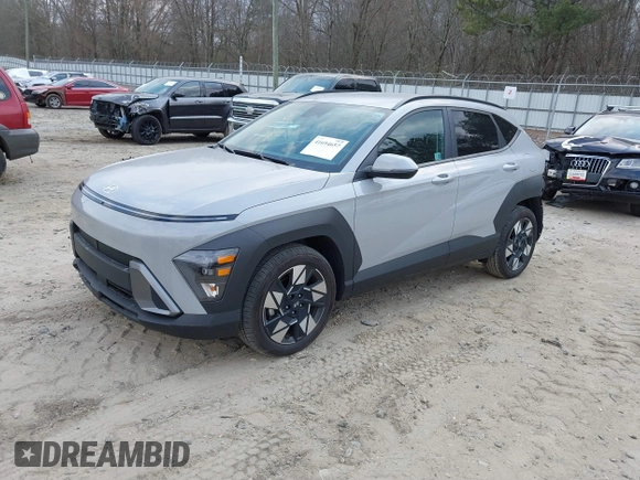 2024 Hyundai Kona SEL with VIN KM8HC3AB8RU054613, listed as a IAAI auction lot 41694657 with 10,568 mi miles. Bid and sale history available at carsss.com. Image 18.