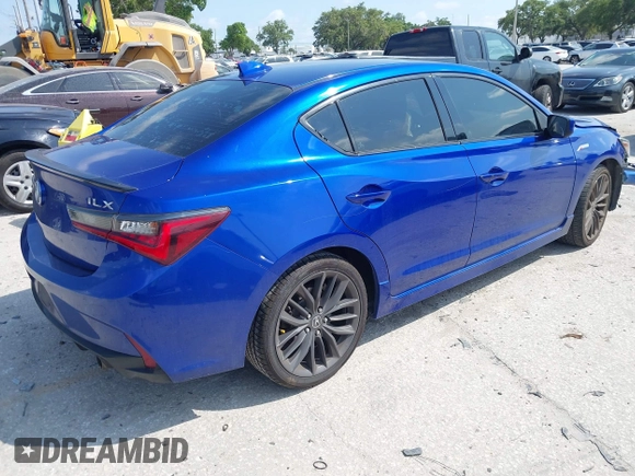 2020 Acura ILX Premium with VIN 19UDE2F80LA002472, listed as a IAAI auction lot 42232006 with 59,098 mi miles and . Bid and sale history available at DreamBid. Image 4.