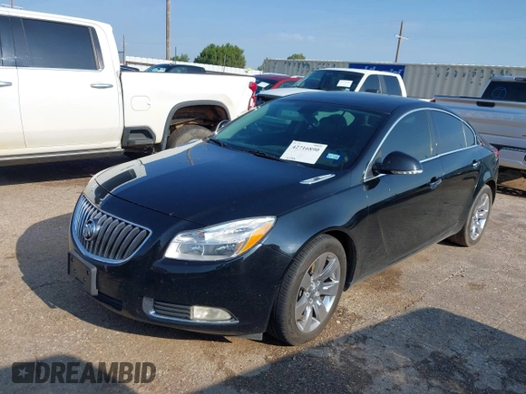 2013 Buick Regal Turbo Premium 1 with VIN 2G4GS5EV6D9120452, listed as a IAAI auction lot 42716890 with 121,753 mi miles and . Bid and sale history available at DreamBid. Image 2.